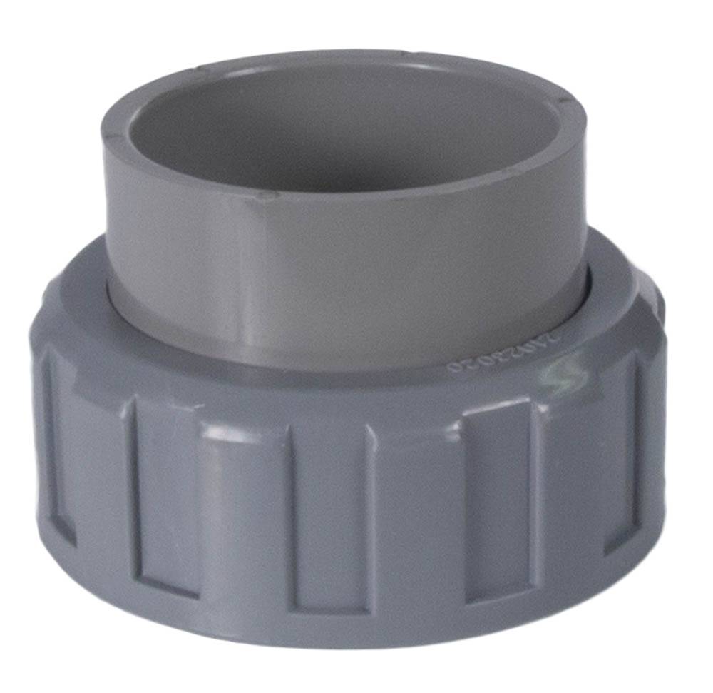 2 In Heater Union Kit-Gray - FITTINGS